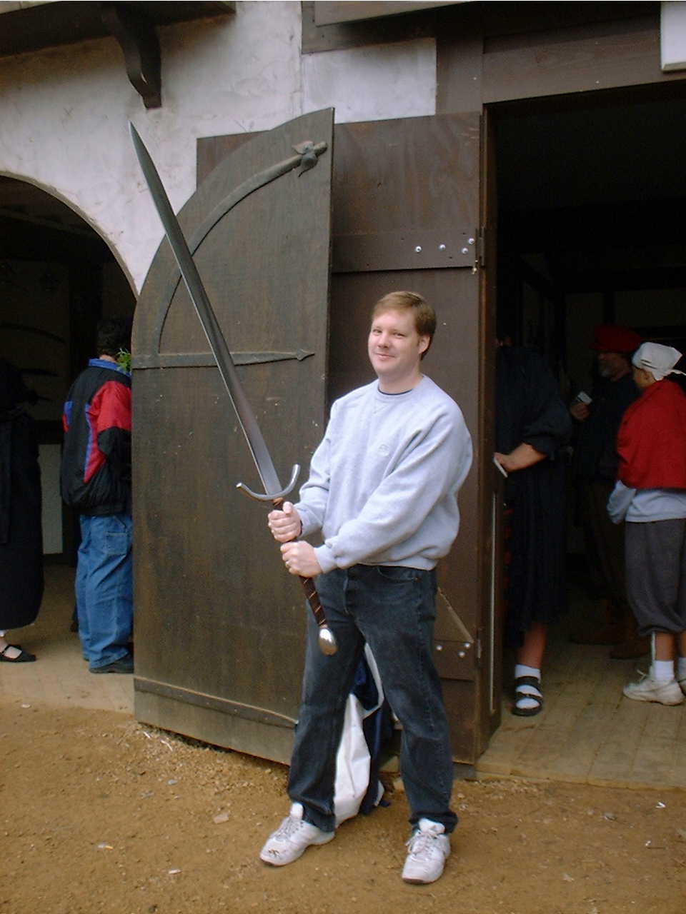 Vance and the great sword.  RenFest6 is larger version