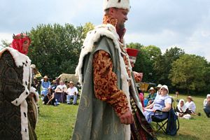 Procession from court
